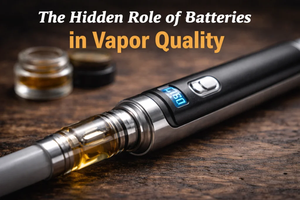 The Hidden Role of Batteries in Vapor Quality