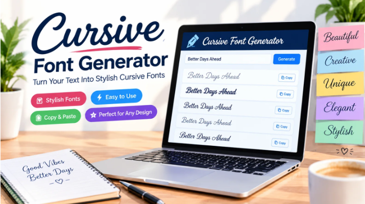 Cursive Font Generator Tools for Unique Text and Designs